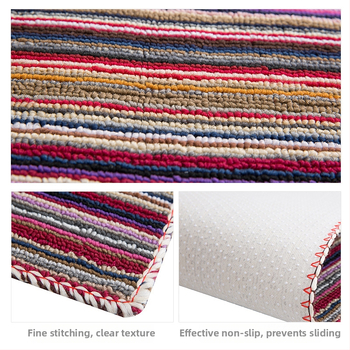 Durvju paklājs no šķiedras, raksts: attēls, pretslīdes, piemērots vannas istabai un ieejai, viegli tīrāms