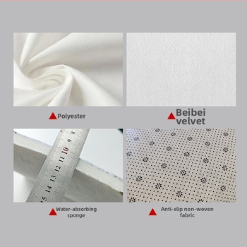 Četru daļu vannas istabas komplekts no poliestera: dušas aizkars, dušas paklājiņš, vannas paklājiņš un U formas WC paklājiņš – moderns minimālisma stils, pielāgojams raksts