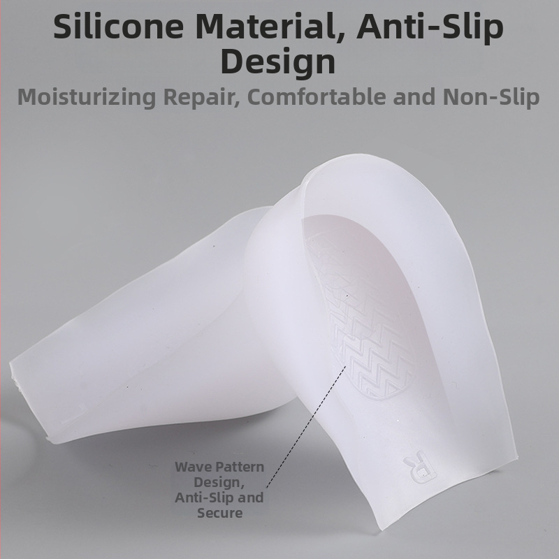 Silikona iekšējā zolīte augstuma palielināšanai (bez caurumiem) ar papēža spilventiņu – Unisex; saderīga ar sneakers, ādas kurpēm, sandāliem, ikdienas un darba apaviem