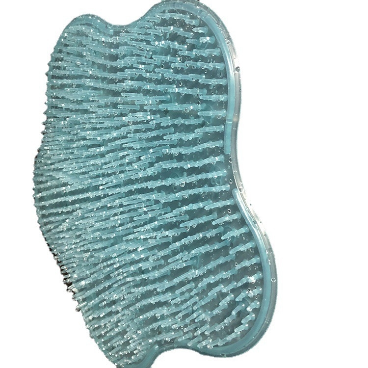 TPR kāju skruberis ar muguras masāžas spilvenu, dušas vakuuma kauss, mūsdienīgs minimālisma stils