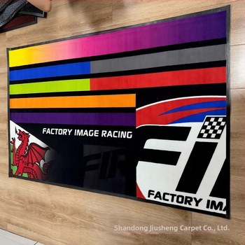 Ieejas paklājs no poliestera, mūsdienīgs minimālists stils, zīmols Jiusheng Carpet, pielāgota raksts pēc rasējumiem, produkta kods 888422314211.