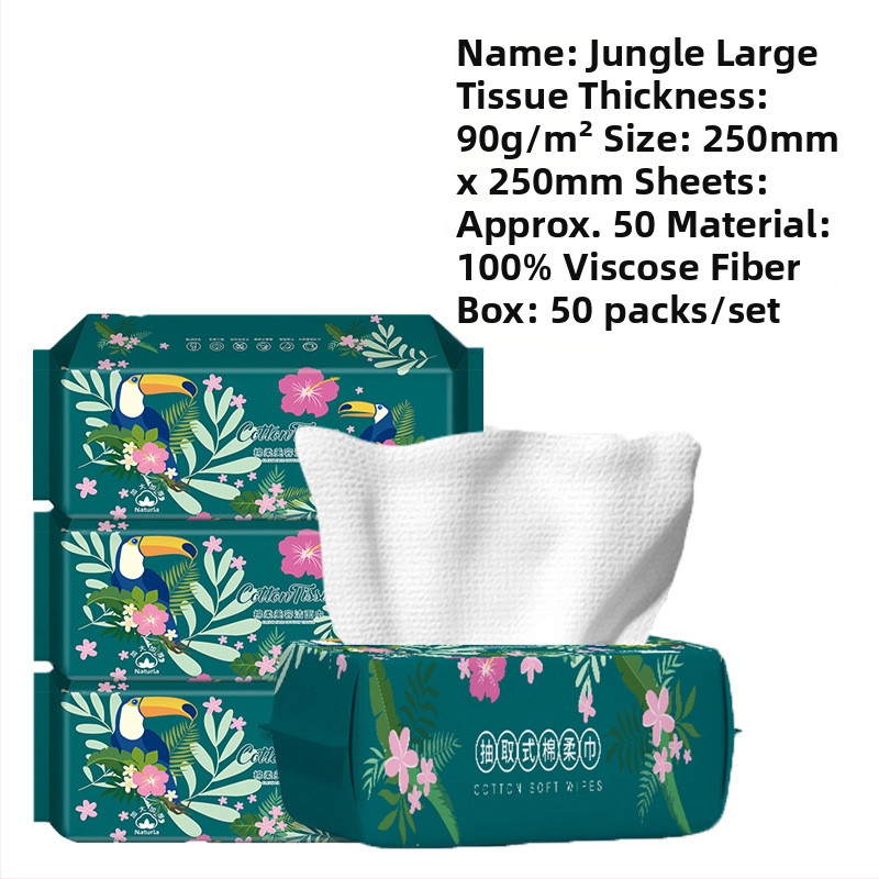 Ručnici za lice od viskoze, jednokratni, viseći tip s izvlačnim mehanizmom, debeli čisti maramice za kućnu upotrebu