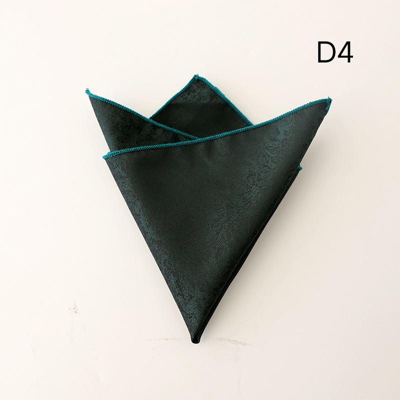 Batistă de buzunar cu model floral, țesătură jacquard, fibră poliester, căptușeală poliester