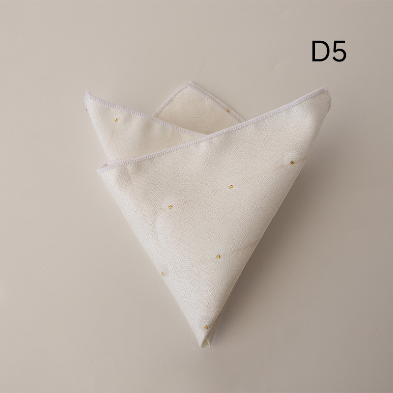 Batistă de buzunar cu model floral, țesătură jacquard, fibră poliester, căptușeală poliester