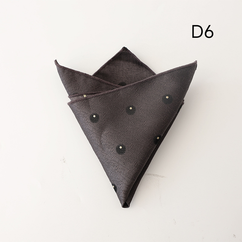 Batistă de buzunar cu model floral, țesătură jacquard, fibră poliester, căptușeală poliester