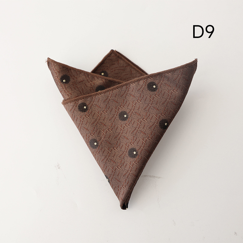 Batistă de buzunar cu model floral, țesătură jacquard, fibră poliester, căptușeală poliester