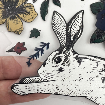 Funlife folie PVC pentru geam, electrostatică, decor DIY ferestre SE402, Crăciun