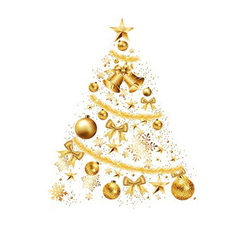 Autocolant decorativ de perete din PVC cu fulg de zăpadă, Crăciun, 1 bucată, stil plat, spațiu universal