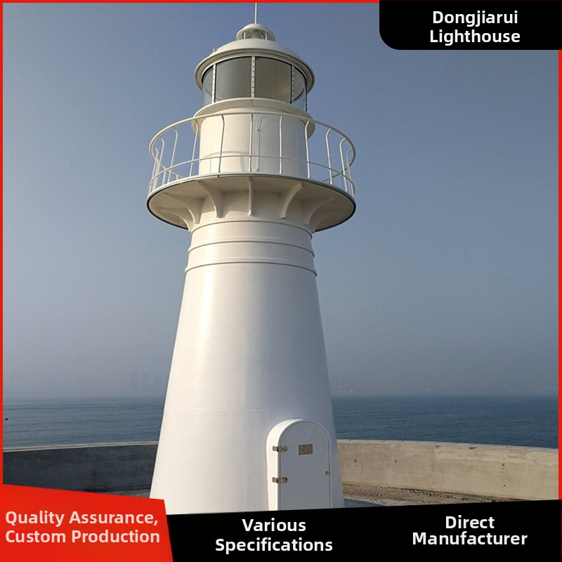 Stâlp de iluminat pentru navigația maritimă — aliaj de aluminiu, pilon de oțel anti-coliziune, brand Dong Jiarui