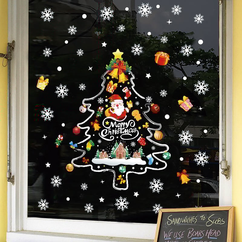 PVC vodotesný statický nálep na sklo pre okno; jeden kus; moderný minimalistický dizajn do obývačky, pracovne, reštaurácie, vstupu, balkóna a obchodných priestorov