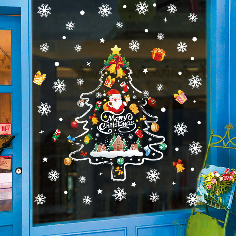 PVC vodotesný statický nálep na sklo pre okno; jeden kus; moderný minimalistický dizajn do obývačky, pracovne, reštaurácie, vstupu, balkóna a obchodných priestorov