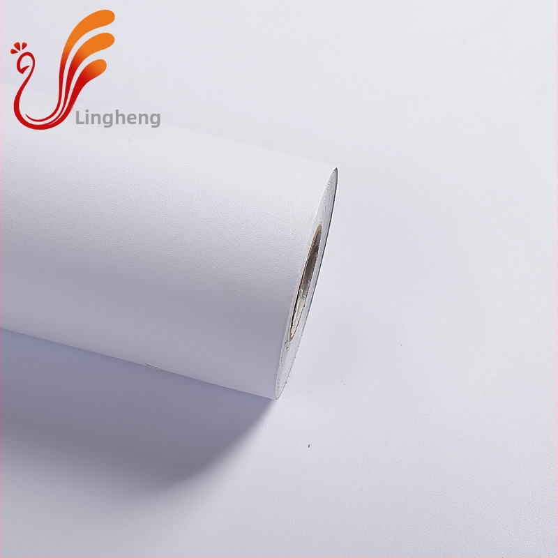 Tapet autoadeziv PVC, trei straturi, rezistent la foc, design floral modern minimalist