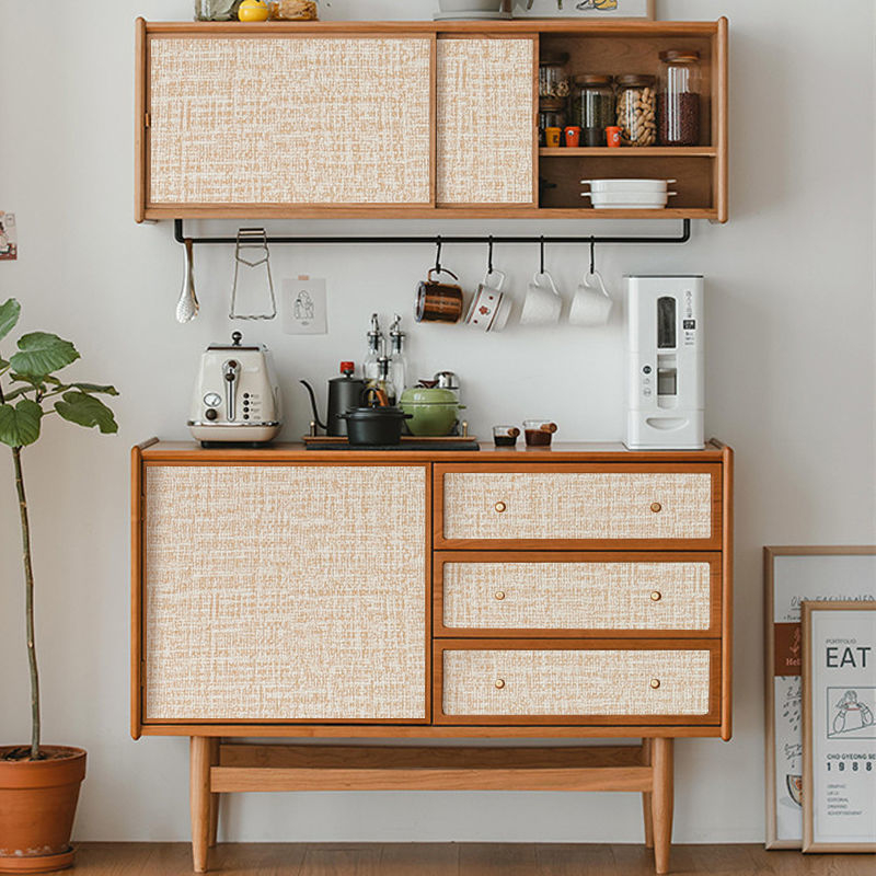 Tapet autoadeziv pentru dulapuri – Stil Nordic, PVC, model uni, pentru living