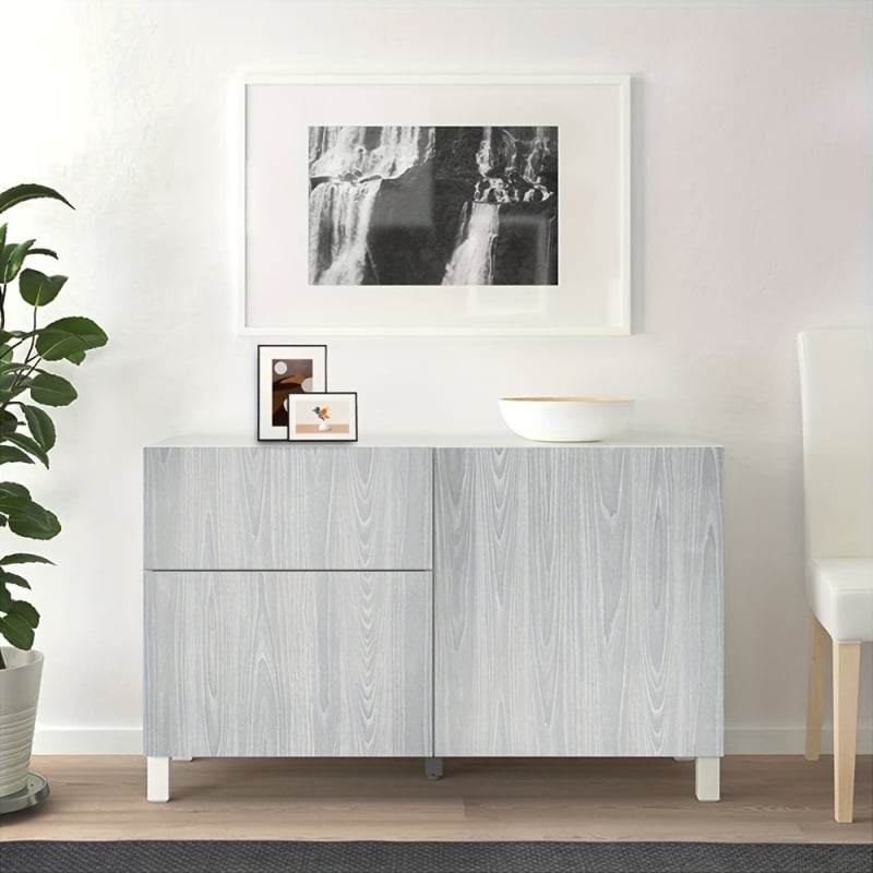 PVC falmatrica hálószobára, öntapadós, vízálló, modern minimalist stílus