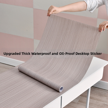 Autocolant pentru suprafața biroului — rezistent la apă și la ulei, acoperire decorativă pentru mobilier vechi și dulapuri, potrivit pentru renovare