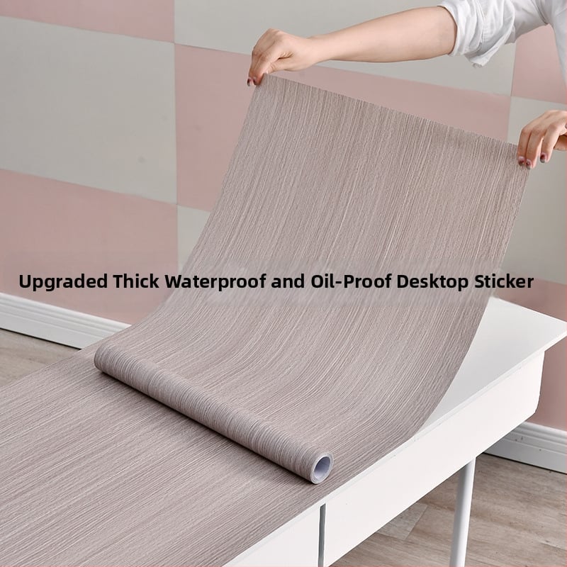 Autocolant pentru suprafața biroului — rezistent la apă și la ulei, acoperire decorativă pentru mobilier vechi și dulapuri, potrivit pentru renovare