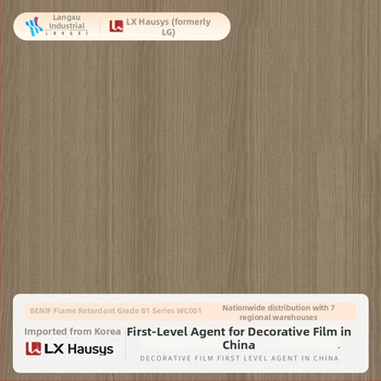 folie PVC cu aspect lemn pentru pereți – LG Hausys, rezistentă la foc, stil modern minimalist, efect decorativ: efecte speciale