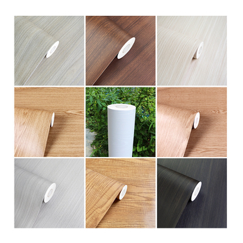 Tapet autoadeziv pentru renovarea mobilierului, PVC, textură lemn, Yimi home, stil modern minimalist