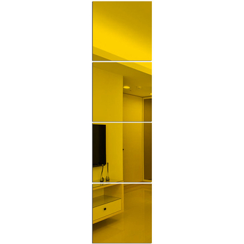 Önragasztó akril tükrös falikép, HD felülettel, vízálló és antistatkus dekoráció nappali, hálószoba, dolgozószoba és fürdőszoba számára