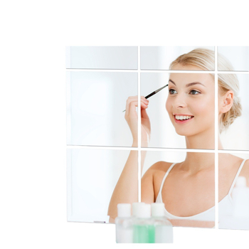 Önragasztó akril tükrös falikép, HD felülettel, vízálló és antistatkus dekoráció nappali, hálószoba, dolgozószoba és fürdőszoba számára