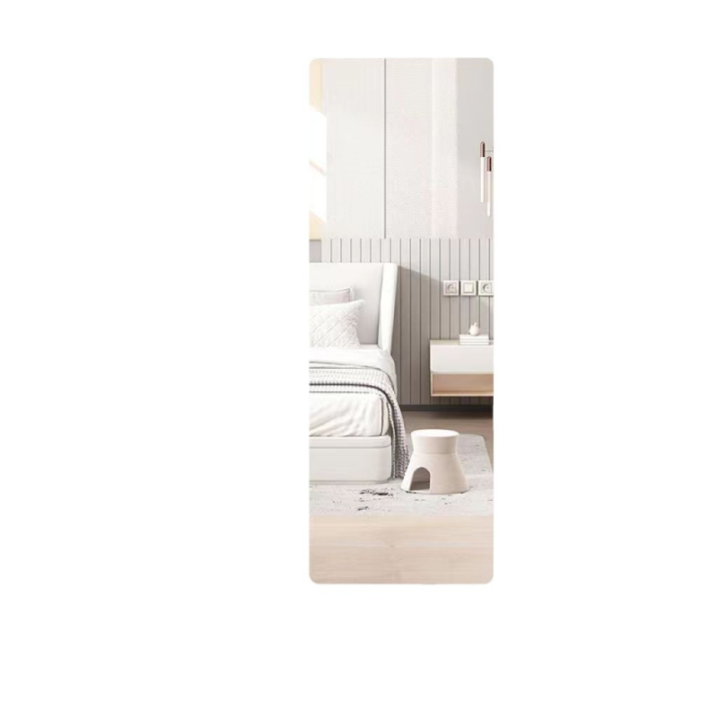 Καθρέφτης | HD αυτοκόλλητος ακρυλικός επίτοιχος καθρέφτης, ανθεκτικός στη ρωγμή, χωρίς τρύπες, πλαστικό πλαίσιο, μάρκα Meina, μοντέλο ykl-jz, μοντέρνο στιλ