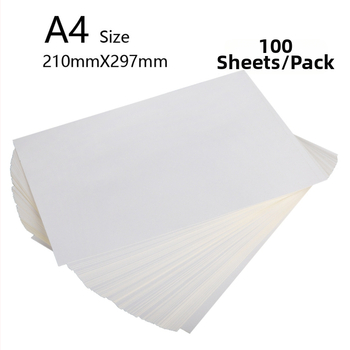 BGJ001 A4 samoljepljivi papir za etikete — ogledalo ljepilo, ljepilo na topljenje, oblik kvadratni ili pravokutni, temperaturna otpornost 36–68 °C