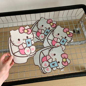 Qix tualetes dezodorējošā uzlīme – karikatūru aromaterapija, PVC pašlīmējoša, Princeses sērija, mūsdienīgs vienkāršs vannas istabas dekors