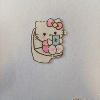 Pašlīmējošs tualetes noformējums ar karikatūras motīvu, atsvaidzinošs aromāts, filca materiāls, karikatūras stils, pielāgošana pieejama