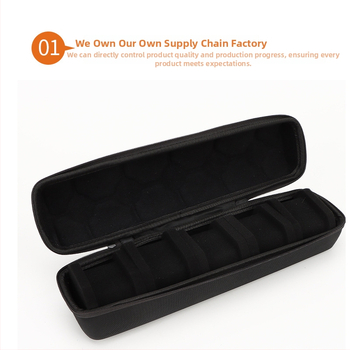 EVA anyagú óradobozz, forró préselésű kivitel, univerzális modell, 1–10 kártyatartóhely, ékszercsomagolás