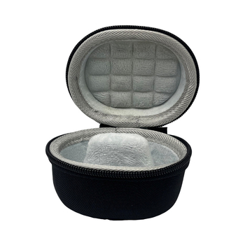 Ütésálló okosóra doboz Apple iWatch 7/6 és Huawei GT2/3 számára – EVA velúr burkolat, modell 003, készleten, gyártás hideg préseléssel és kézi varrással