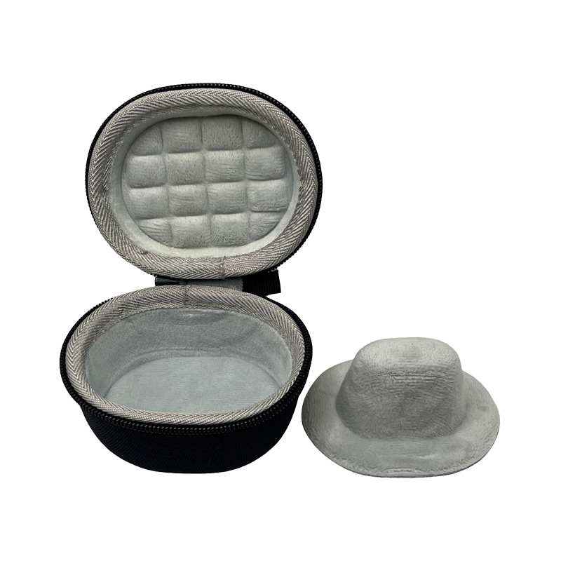 Ütésálló okosóra doboz Apple iWatch 7/6 és Huawei GT2/3 számára – EVA velúr burkolat, modell 003, készleten, gyártás hideg préseléssel és kézi varrással