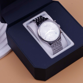 Személyre szabott bőr óradoboz, forogófedél, nyomtatott felülettel, ékszer- és ajándékcsomagolás