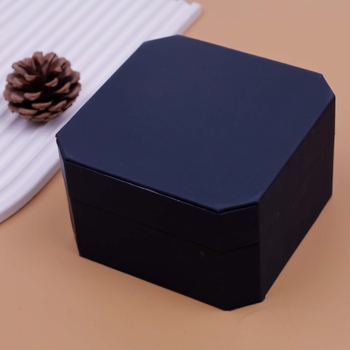 Személyre szabott bőr óradoboz, forogófedél, nyomtatott felülettel, ékszer- és ajándékcsomagolás