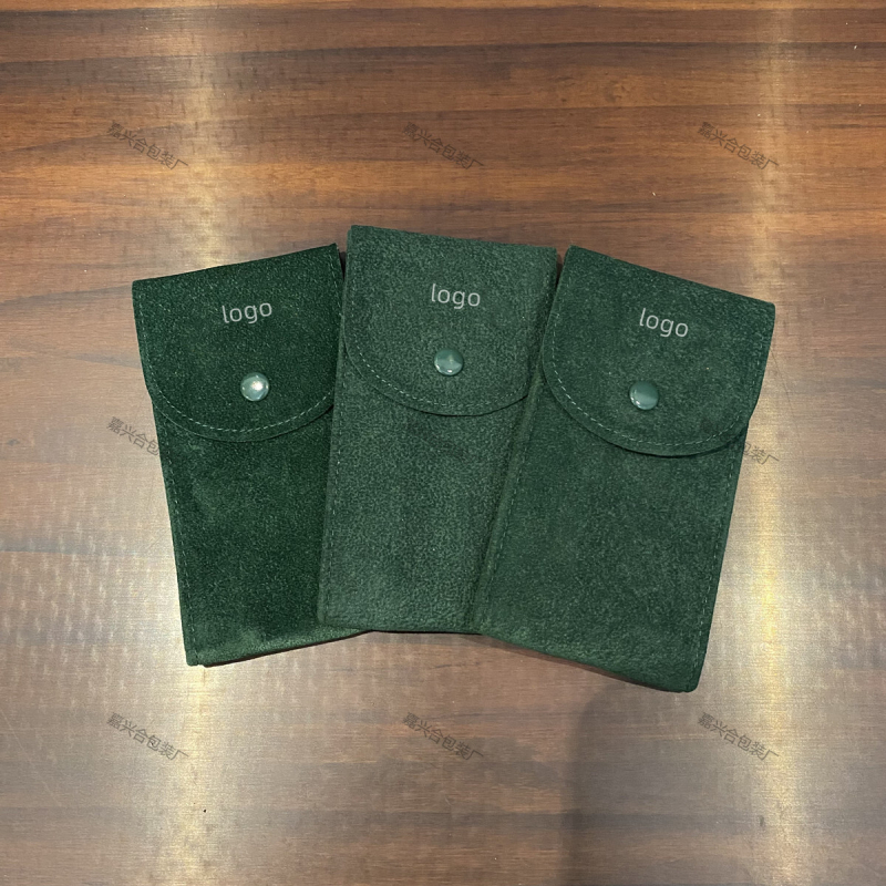 Velúr óra csomagoló taska, kötött plüss tok ajándék- és ékszercsomagoláshoz