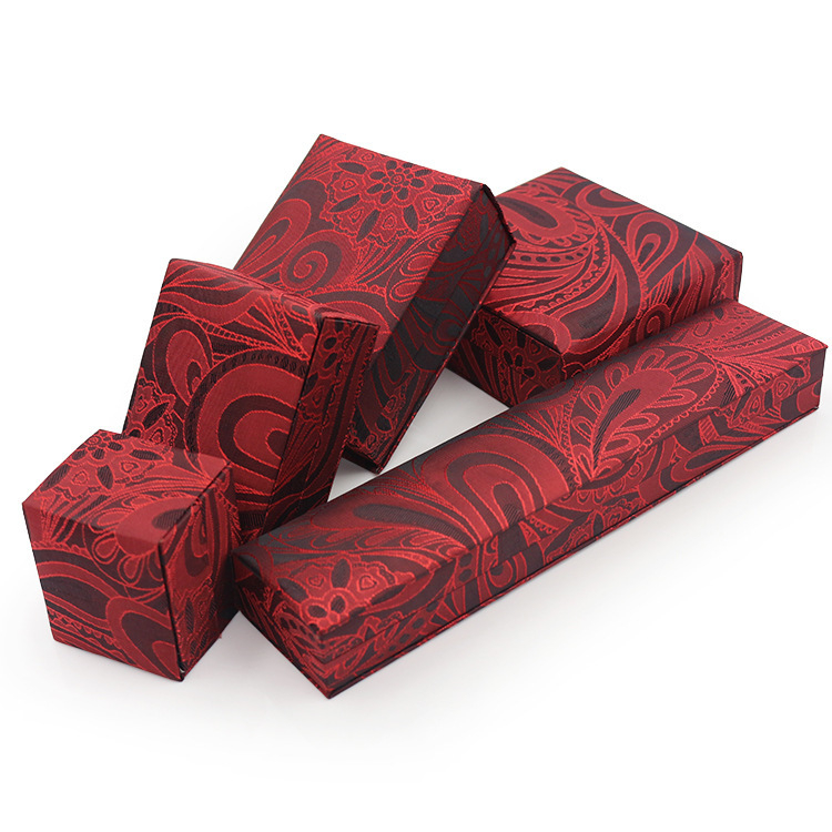 Hetian jade ékszerek csomagoló doboza – brokát külsővel ajándékdoboz, műanyag, márka Xingyue Pavilion