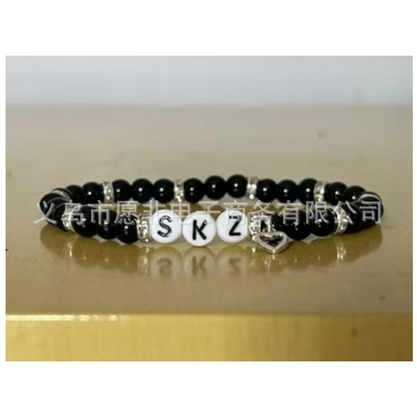 Set brățară cu pandantiv în formă de stea și cercei clip din aliaj, unisex, stil office, lansare iarnă 2024