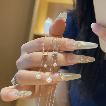 Colier din argint S925 cu mărgele duble și ciucure, pandant geometric, lanț în formă de O, pentru femei, stil proaspăt și dulce