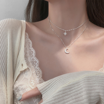 Colier geometric pentru femei, stil luxuos lejer