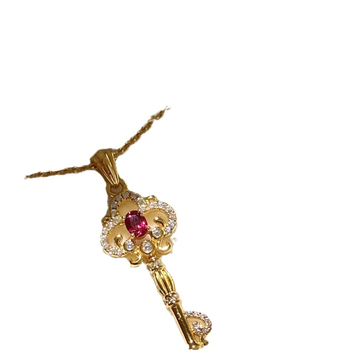 Colier geometric din argint 925 cu accente de diamant, lanț în formă de O, stil lux discret