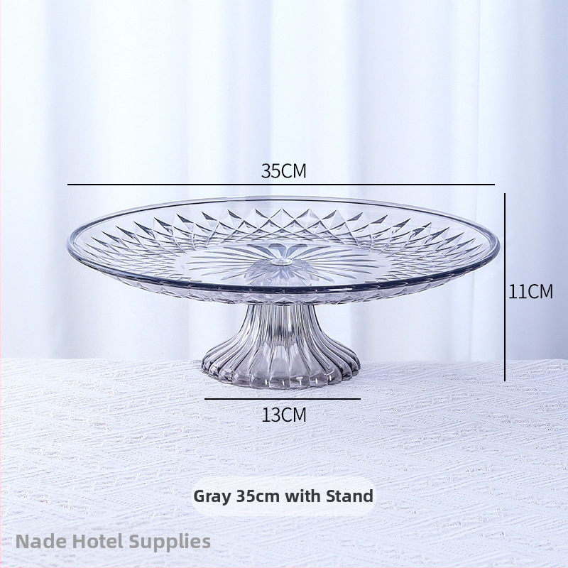 Műanyag gyümölcstál, kültéri stílus, egyszerű dizájn, első osztályú minőség