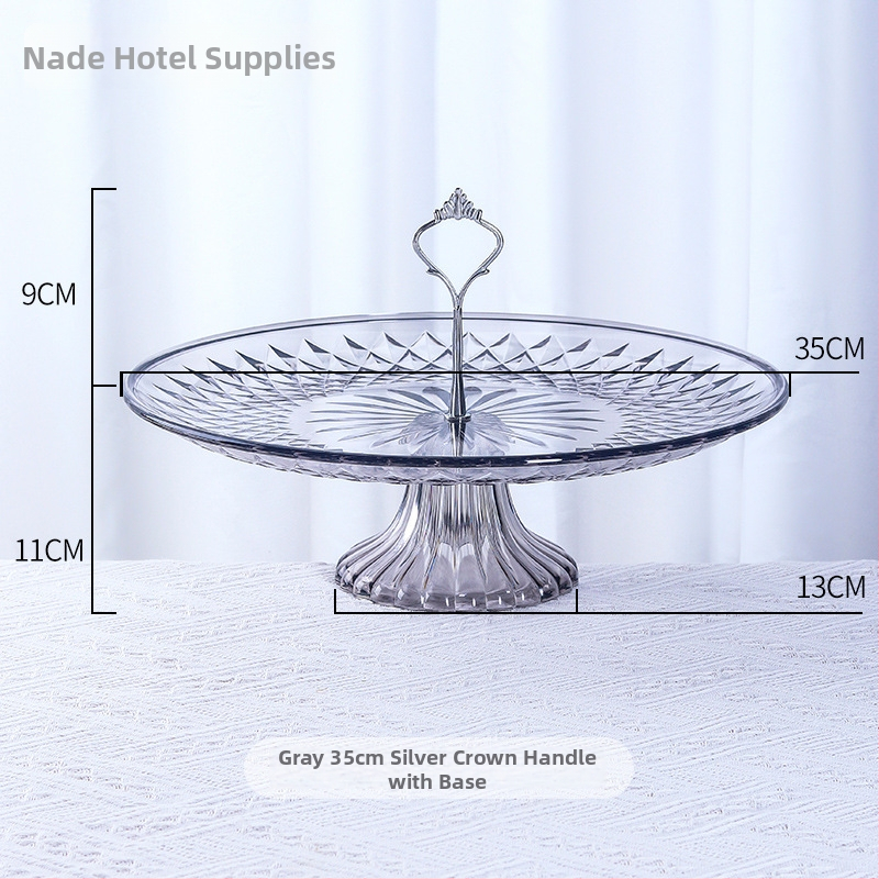 Műanyag gyümölcstál, kültéri stílus, egyszerű dizájn, első osztályú minőség