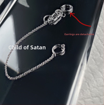 Lūpu gredzens, zirga pēdas formas, viengabals bezšuvju dizains, titāna tērauds, bez caurumiem