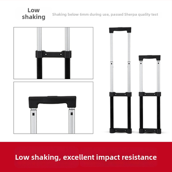 Телескопична алуминиева дръжка за куфари, марка Lianxing, персонализирана изработка, аксесоар за куфари