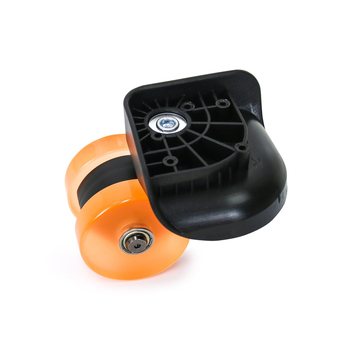 Lagaminų priedai – Nuimamas skaidrus universalaus rato, atsparus dilimui PU ratas, PC kietojo lagamino kampinis ratas