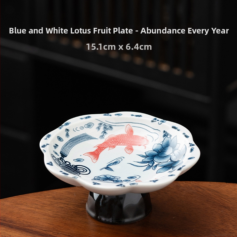 Porcelán gyümölcstál, kínai stílus, márka The south wind knows the meaning, 2025-ben debütált