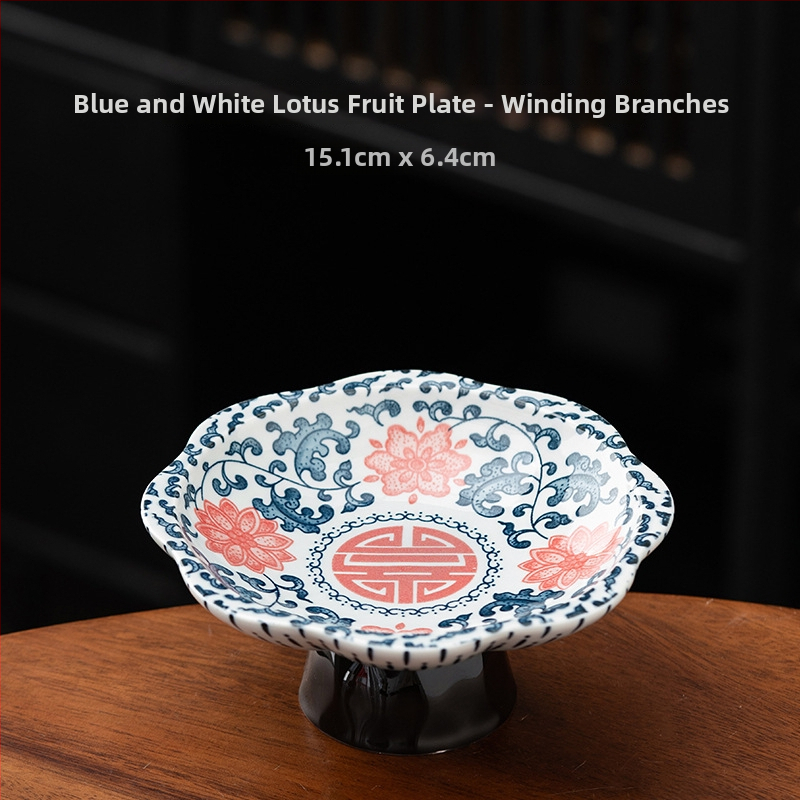 Porcelán gyümölcstál, kínai stílus, márka The south wind knows the meaning, 2025-ben debütált