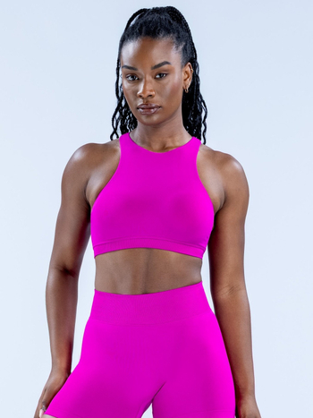 Nesijuiestos jogos sportinis liemenėlė su plonomis petnešėlėmis, kūno formos Lycra, sėdmenų pakėlimas, nugaros elastingumas, sudėtis 90% nailonas / 10% spandeksas, išleidimo metai 2025, tinkamas 18–50 metų