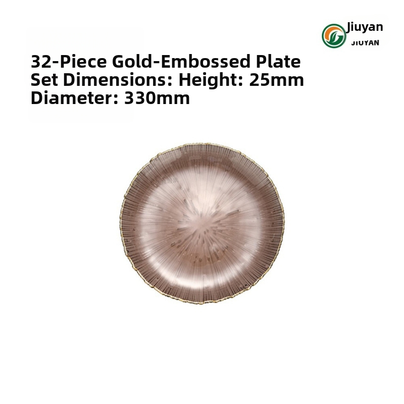 Stiklo vaisių lėkštė Europos stiliumi, apvali, karščiui atspari paviršius, mikrobangų krosnelė tinkama, logotipas spausdintas