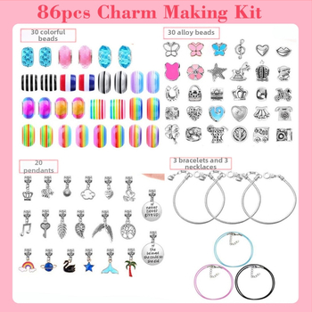 Detský set šperkov: náhrdelník a náramok zliatiny, elektroplating, hadia retiazka, prívesok zliatiny, svieži a sladký štýl, Maida