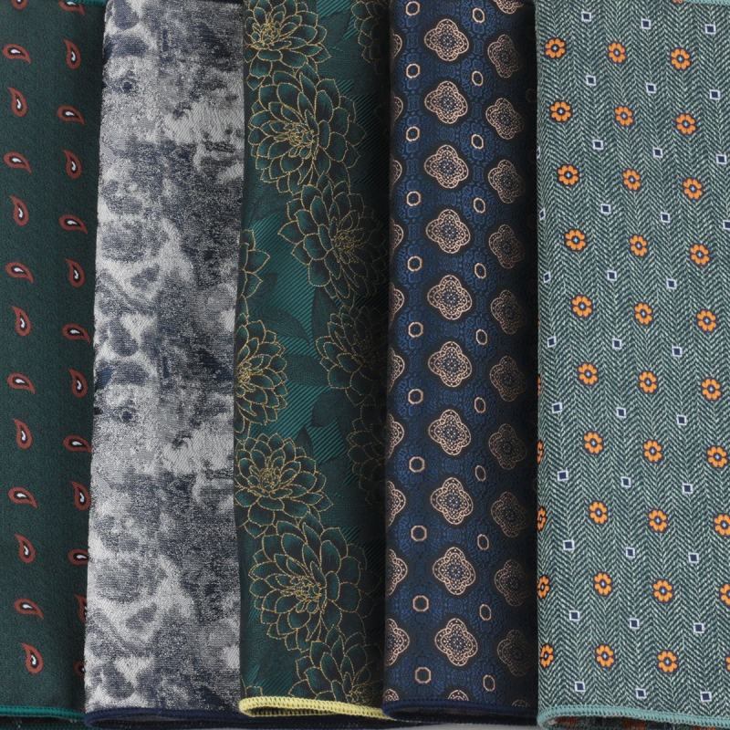 Džepná vreckovka s pruhovaným vzorom, polyester, podšívka polyester, moderný štýl